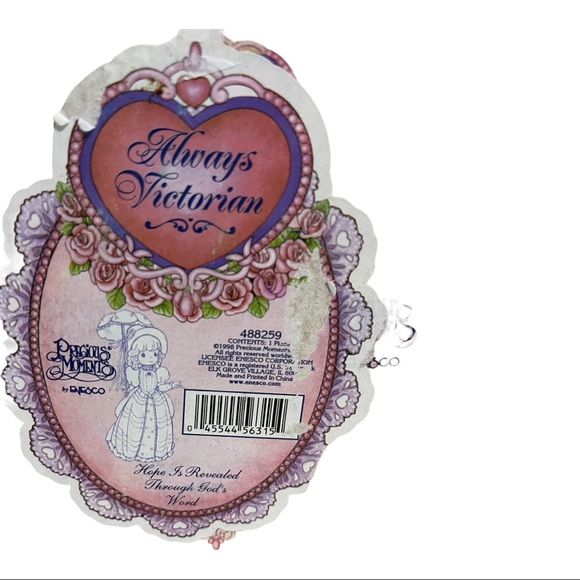 ✨PRECIOUS MOMENTS ALWAYS VICTORIAN DOLL HOPE IS REVEALED THROUGH GOD’S WORD! NIB - Picture 8 of 9